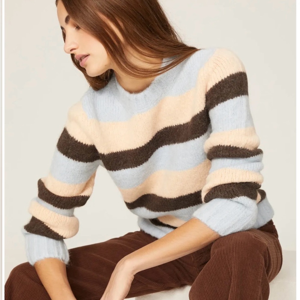 A.P.C. Marion Striped Sweater - Size Small